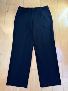 BLACK BASIC Barbara Lesser Women’s Size 16 Dress Pants Casual Comfort